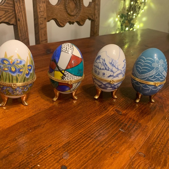 ๐ฅ๐ Wow 8 hand painted porcelain eggs ๐ - Picture 9 of 17